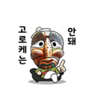 Korean masks（個別スタンプ：24）