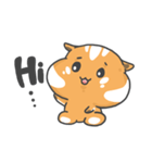 Chubby Yellow Hamster（個別スタンプ：3）