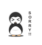 penguin and fish（個別スタンプ：6）