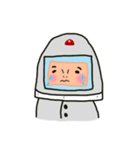 APOLLO SPACE BOO BOO（個別スタンプ：4）