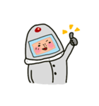 APOLLO SPACE BOO BOO（個別スタンプ：6）