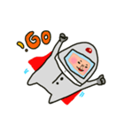 APOLLO SPACE BOO BOO（個別スタンプ：7）