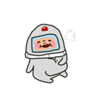 APOLLO SPACE BOO BOO（個別スタンプ：9）