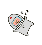 APOLLO SPACE BOO BOO（個別スタンプ：16）