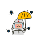 APOLLO SPACE BOO BOO（個別スタンプ：18）