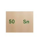 元素記号スタンプ〔原子番号41～60〕（個別スタンプ：19）