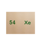 元素記号スタンプ〔原子番号41～60〕（個別スタンプ：27）