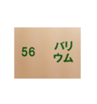 元素記号スタンプ〔原子番号41～60〕（個別スタンプ：32）