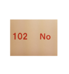 元素記号スタンプ〔原子番号101～118〕（個別スタンプ：3）