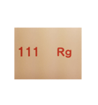 元素記号スタンプ〔原子番号101～118〕（個別スタンプ：21）