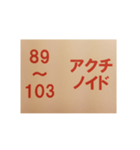 元素記号スタンプ〔原子番号101～118〕（個別スタンプ：40）