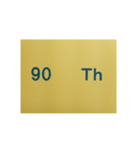 元素記号スタンプ〔原子番号81～100〕（個別スタンプ：19）