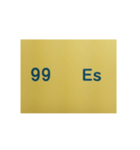 元素記号スタンプ〔原子番号81～100〕（個別スタンプ：37）
