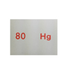 元素記号スタンプ〔原子番号61～80〕（個別スタンプ：39）