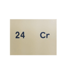 元素記号スタンプ〔原子番号21～40〕（個別スタンプ：7）