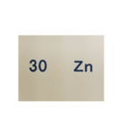 元素記号スタンプ〔原子番号21～40〕（個別スタンプ：19）