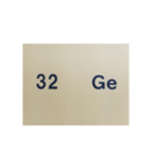 元素記号スタンプ〔原子番号21～40〕（個別スタンプ：23）