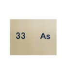 元素記号スタンプ〔原子番号21～40〕（個別スタンプ：25）