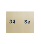 元素記号スタンプ〔原子番号21～40〕（個別スタンプ：27）