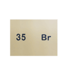 元素記号スタンプ〔原子番号21～40〕（個別スタンプ：29）