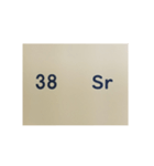 元素記号スタンプ〔原子番号21～40〕（個別スタンプ：35）