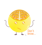 Clueless Tangerine Brain Ball（個別スタンプ：2）
