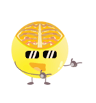 Clueless Tangerine Brain Ball（個別スタンプ：39）