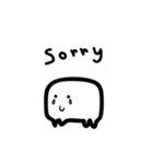 sorry with smile 1（個別スタンプ：2）