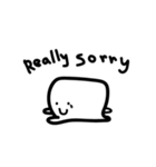 sorry with smile 1（個別スタンプ：3）