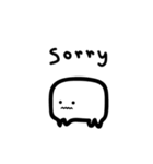 sorry with smile 1（個別スタンプ：4）