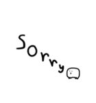 sorry with smile 1（個別スタンプ：5）