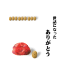 癒し系の納豆くんスタンプ（個別スタンプ：34）