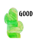 Cactus Hipster（個別スタンプ：3）