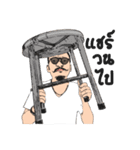 Man with mustache V.2（個別スタンプ：25）