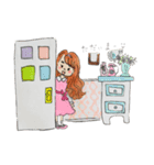 かわいい女の子たちの毎日（個別スタンプ：14）