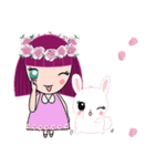 Sophie and Ribbie the fluffy rabbit（個別スタンプ：14）