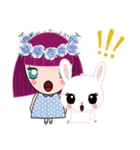 Sophie and Ribbie the fluffy rabbit（個別スタンプ：15）