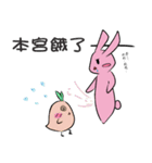 Twins Bunny-Life record（個別スタンプ：19）