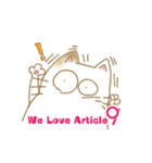 Peace ＆ Cat（個別スタンプ：11）