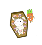 Rabbit bon and his carrot partner（個別スタンプ：9）