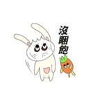 Rabbit bon and his carrot partner（個別スタンプ：16）