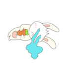 Rabbit bon and his carrot partner（個別スタンプ：22）