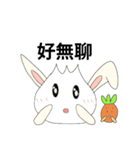 Rabbit bon and his carrot partner（個別スタンプ：25）