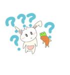 Rabbit bon and his carrot partner（個別スタンプ：26）