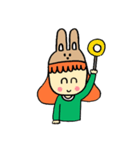 Yves and Lapin hat No.1（個別スタンプ：13）