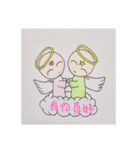 Hand Painted Angel（個別スタンプ：1）