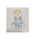 Hand Painted Angel（個別スタンプ：4）