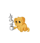 Kawaii Puppies: Labbies！（個別スタンプ：1）