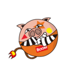 Bomb pig（個別スタンプ：9）