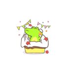 Crocodiles and Birds Like Sweet Sweets（個別スタンプ：11）